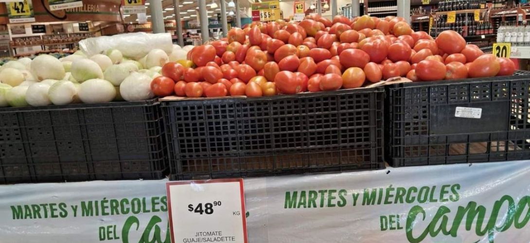 Sube otra vez el tomate