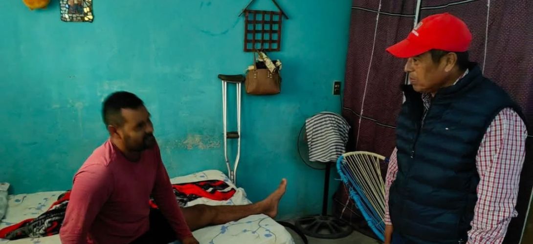 Martín Cristóbal va por clínica de rehabilitación