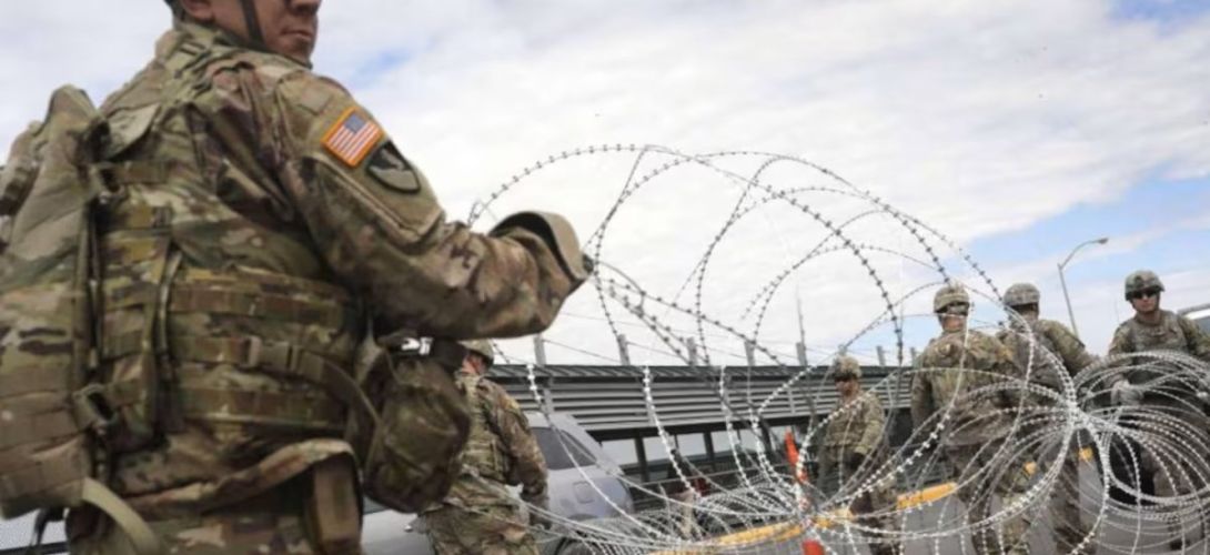 Trump envía a soldados a frontera