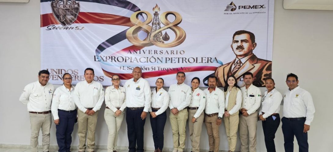 Conmemoran 88 aniversario de la Expropiación Petrolera