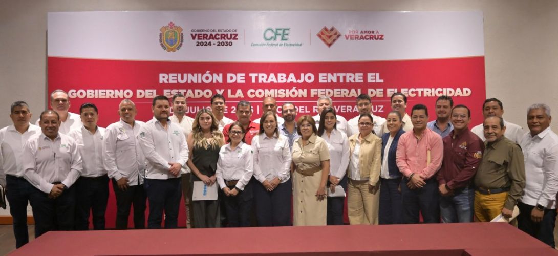 Veracruz y CFE se unen para mayor cobertura