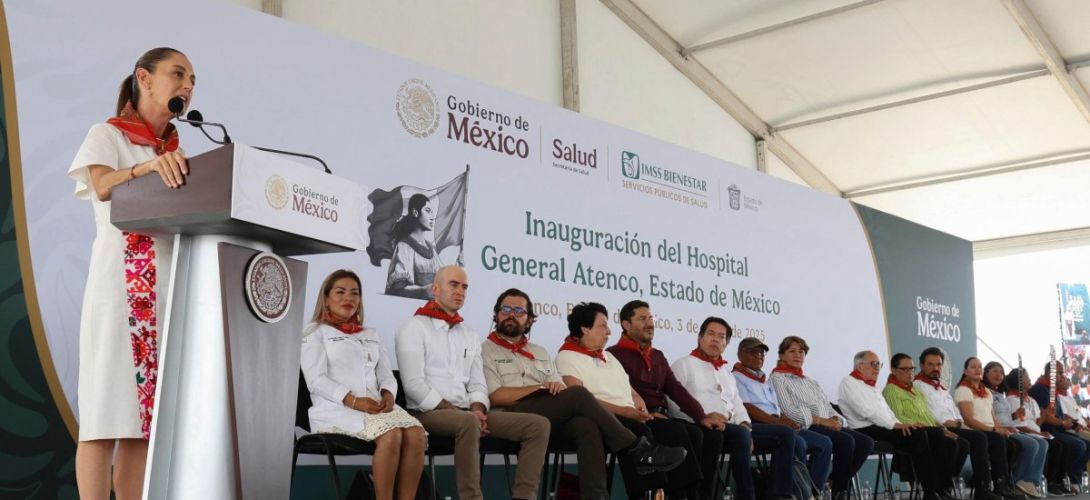 Inauguran Hospital en Atenco