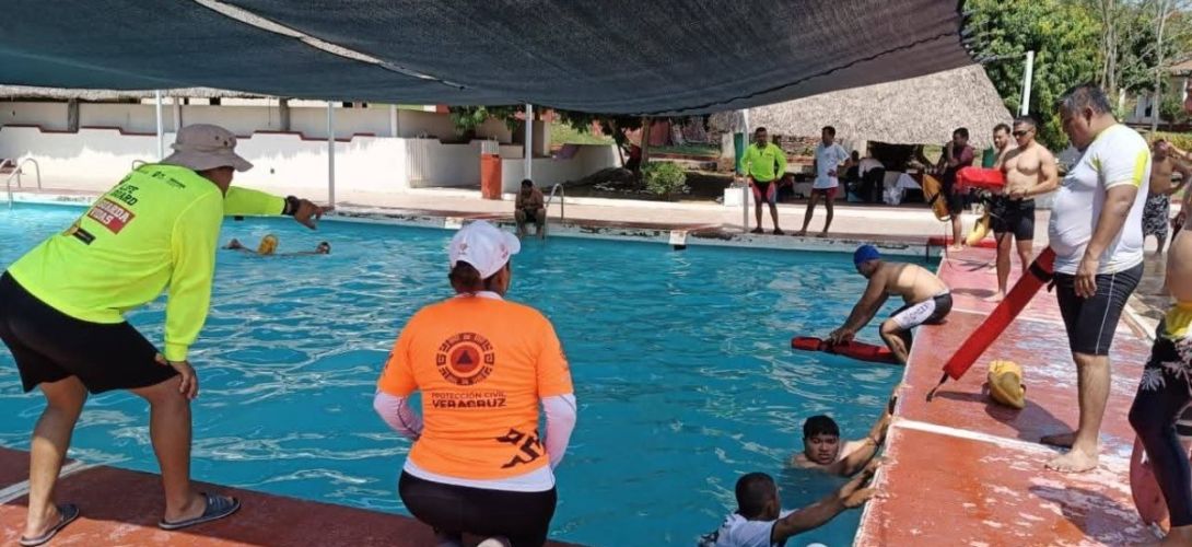 Supervisan calidad del agua en balnearios