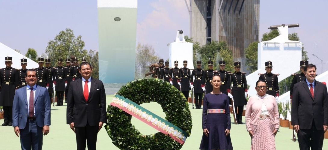 El futuro de México es ser una nación libre: Claudia