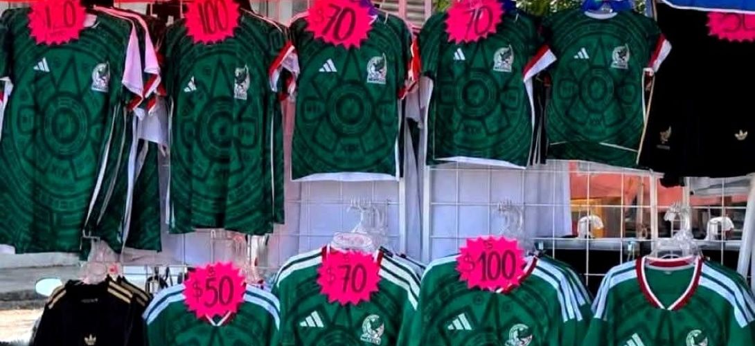 Rematan playeras de la Selección Mexicana