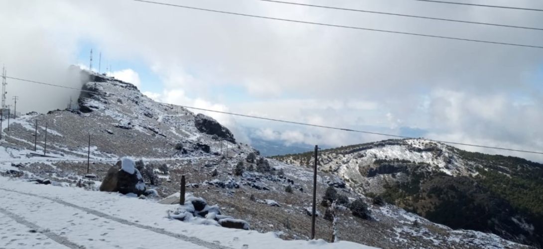 Nevadas sorprenden al país