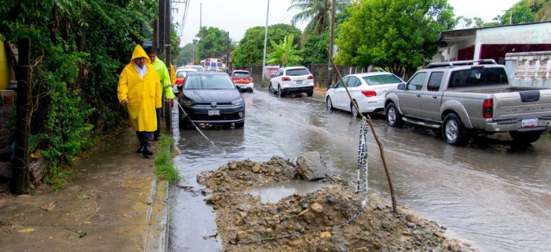 Atención inmediata a incidentes por lluvias