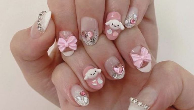 Uñas de Hello Kitty y Sanrio5
