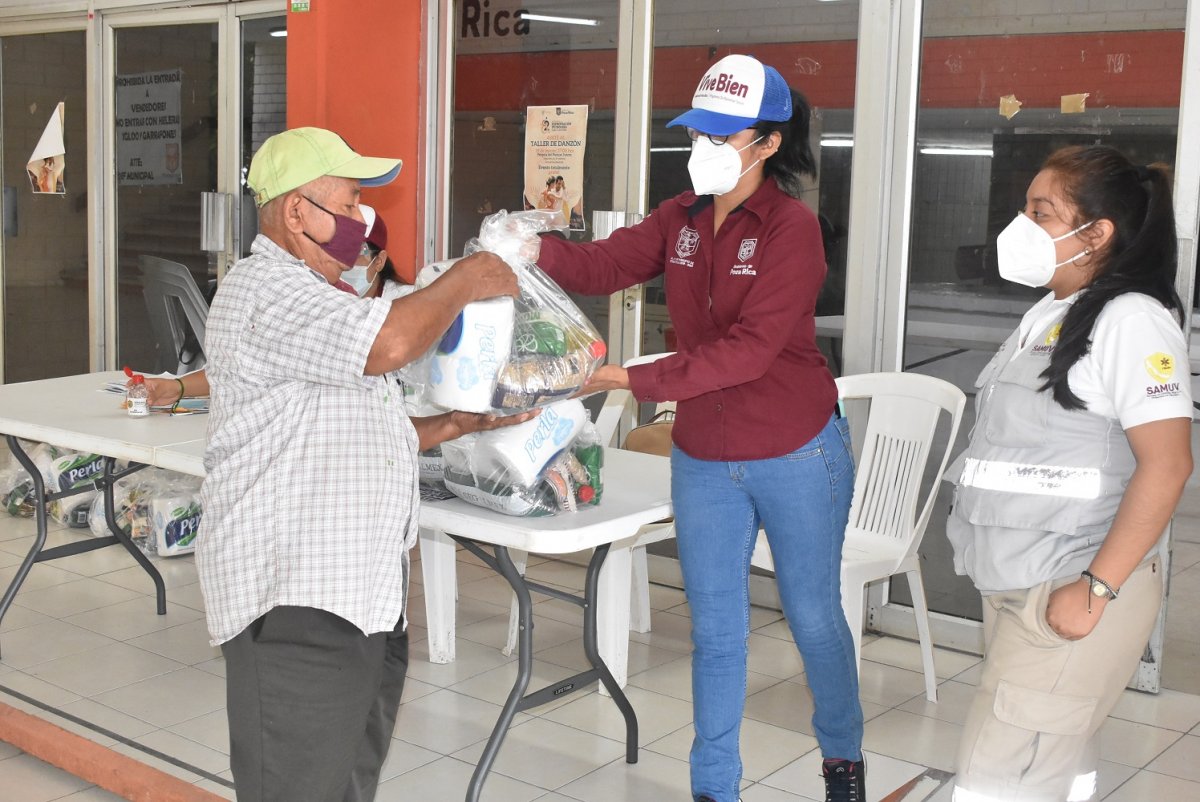 El Heraldo De Tuxpan Concluye Entrega De Apoyos Alimentarios 9559