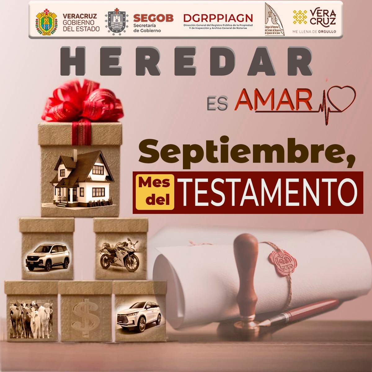 Banner -  Heredar es Amar