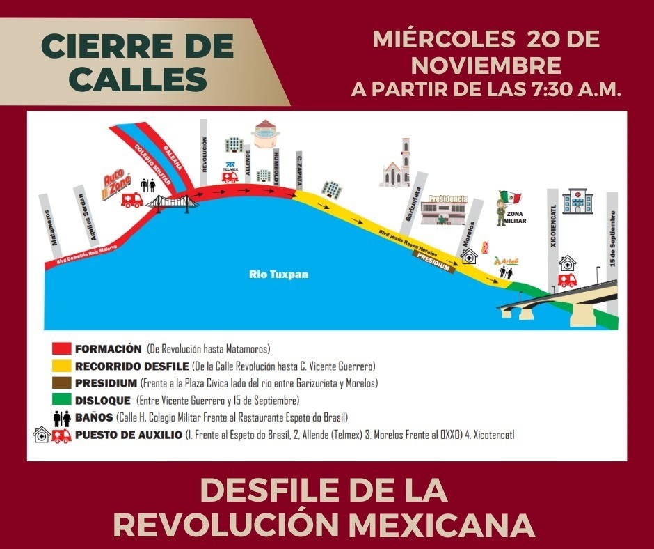 Banner - Cierre de calles